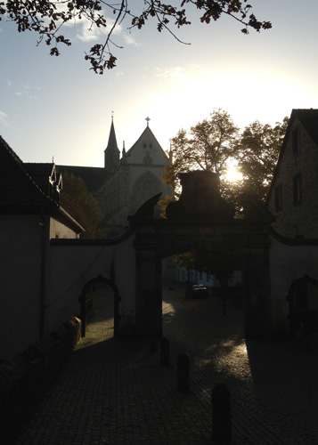 Altenberger Dom am frühen Morgen